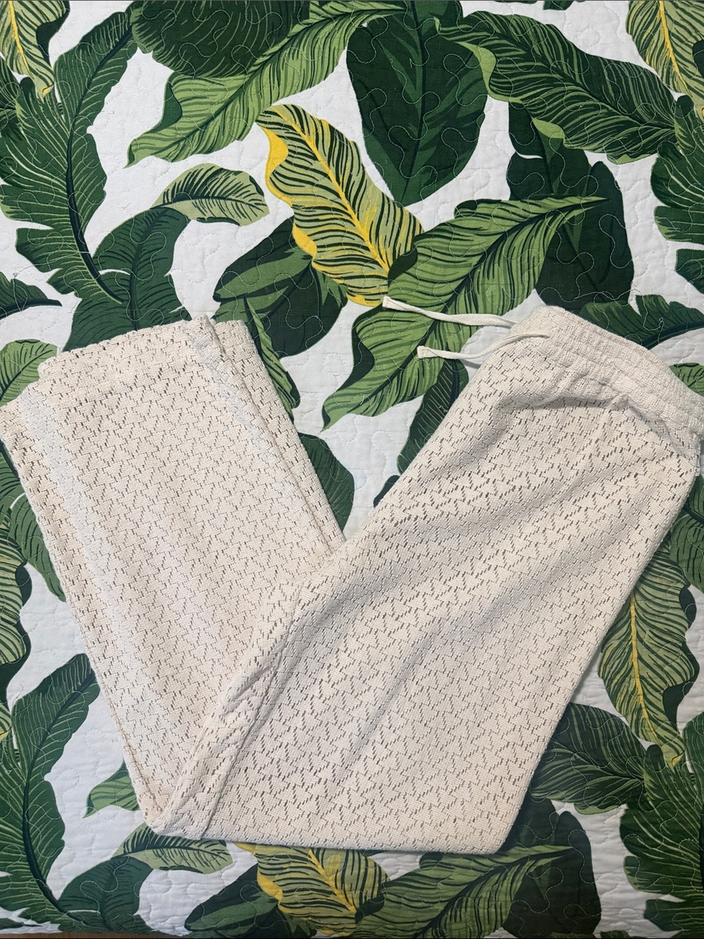 Roxy crochet beach pants